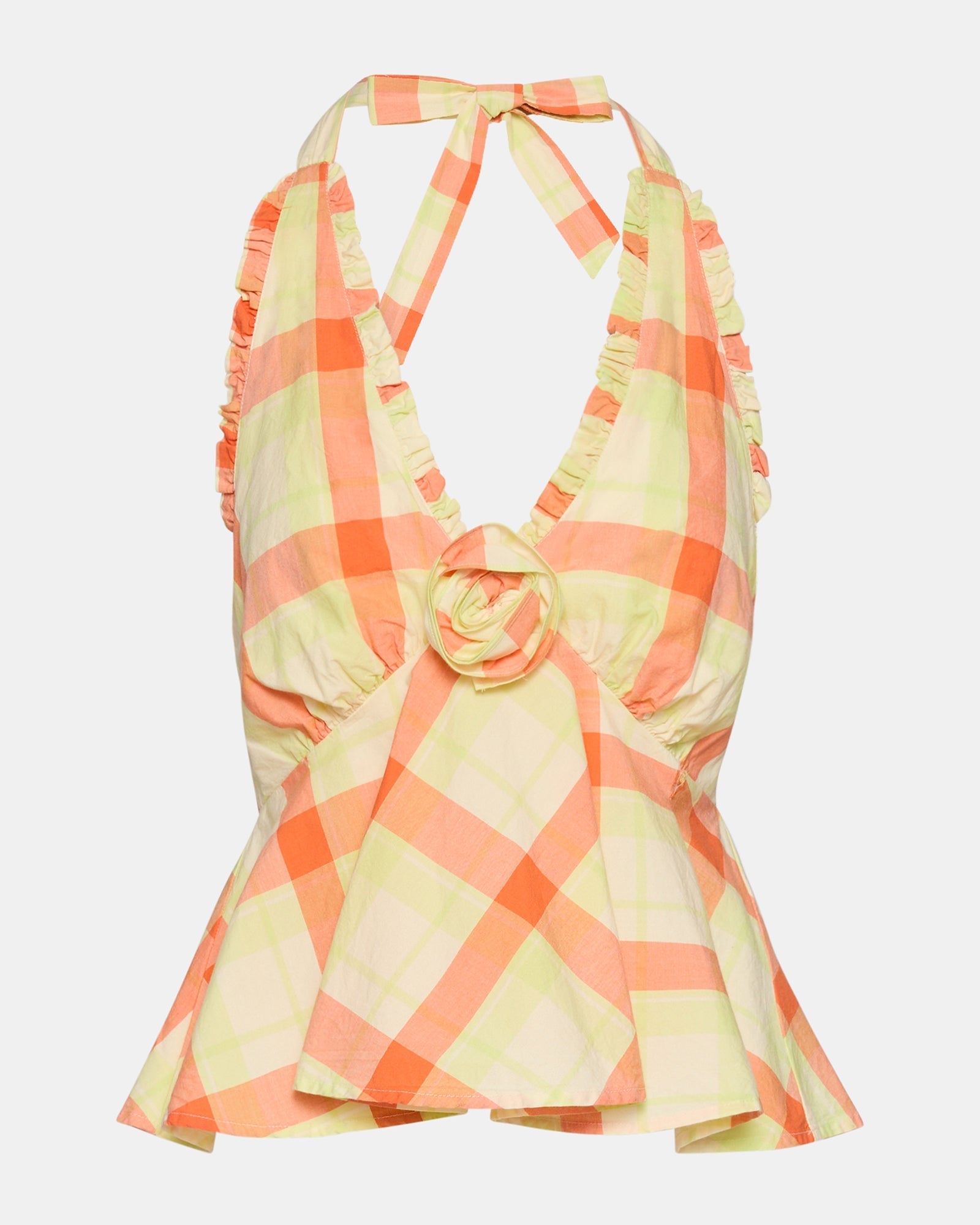 TANIA TOP PLAID
