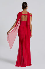 Ayla Scarf - Red